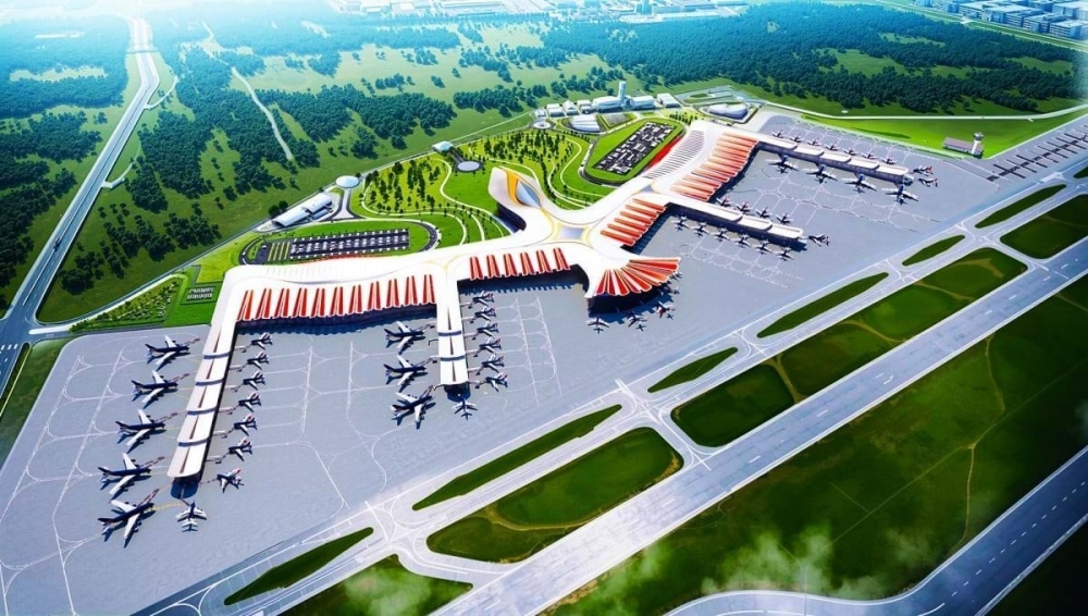 Phối cảnh sân bay Phú Quốc mở rộng
