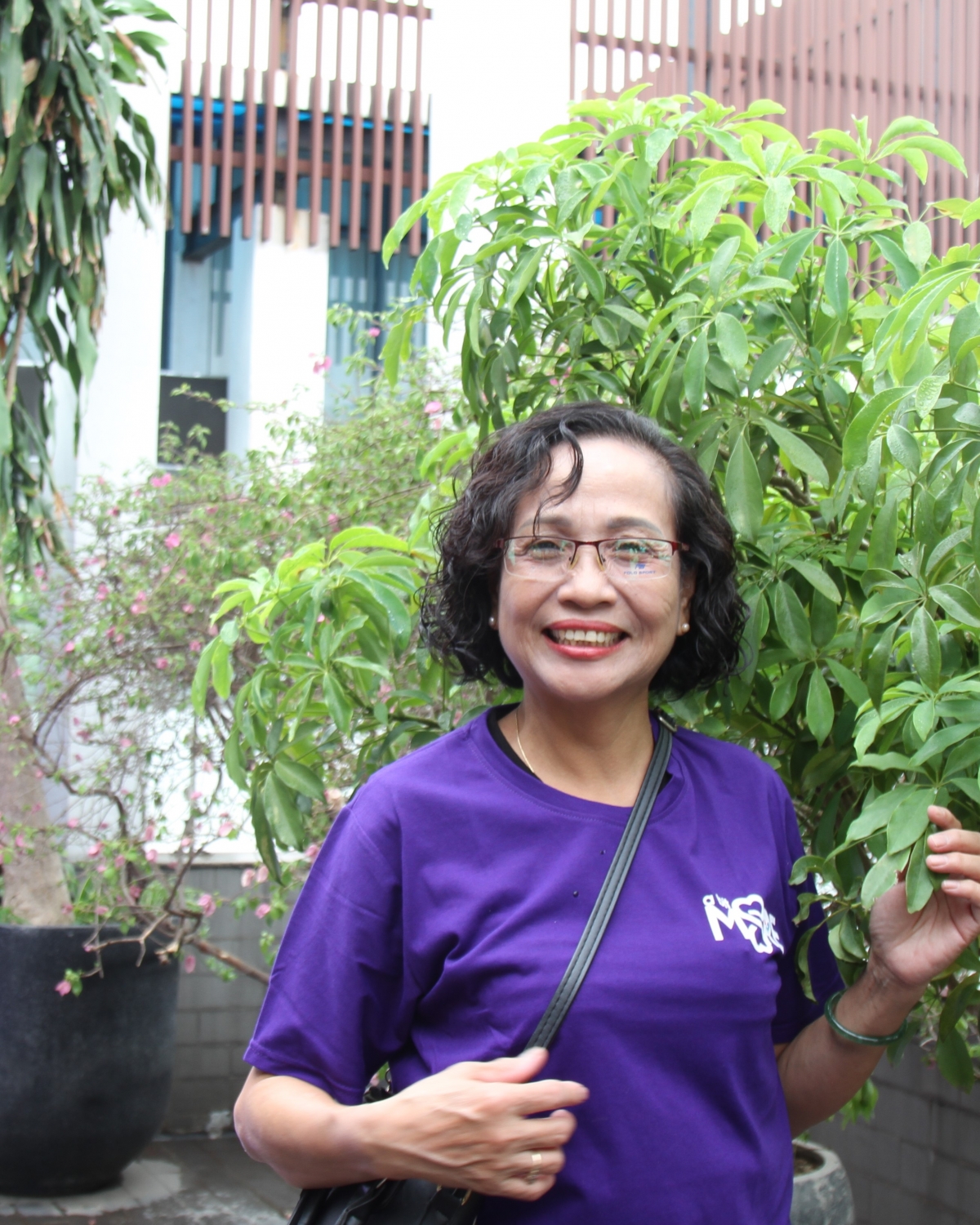 Bà Nguyễn Ngọc Bích, hội viên NCT phường Hồng Hà