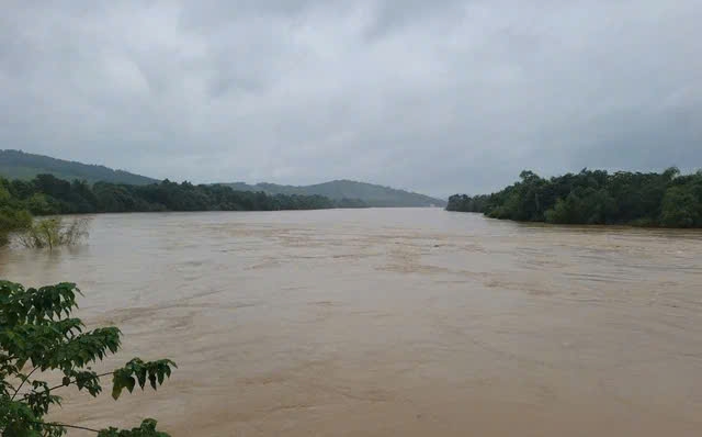 Mực nước sông Chu đang tăng