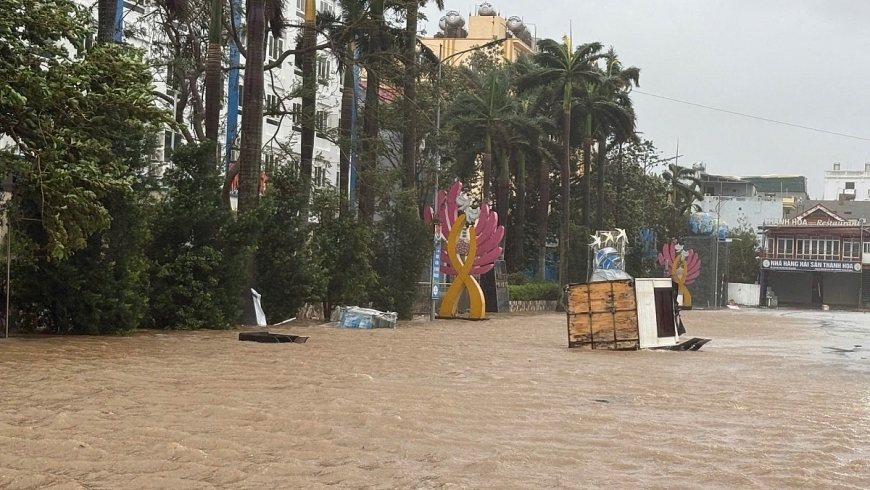 Bão Bualoi gây thiệt hại nặng tại Thanh Hóa