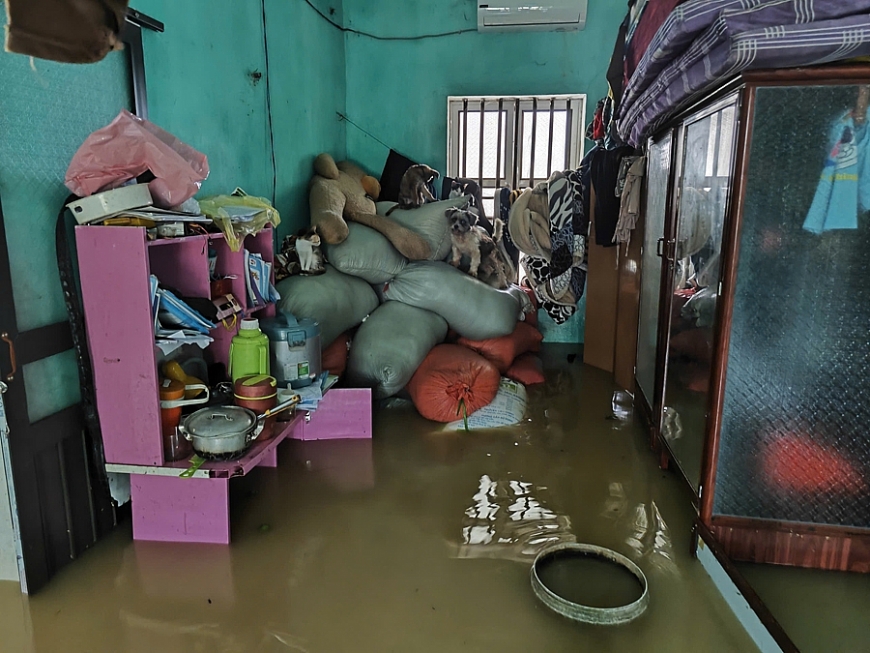 Hơn 4.000 ngôi nhà ở Thanh Hóa ngập nước