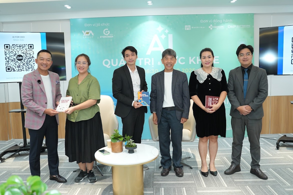 1.	Các diễn giả tham gia workshop “AI Quản trị và Sức khỏe”