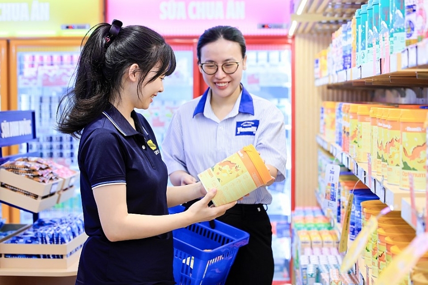 Thương hiệu quốc dân Vinamilk giữ vị trí số 1 Việt Nam và không ngừng vươn tầm thế giới - Ảnh: Vi Nam