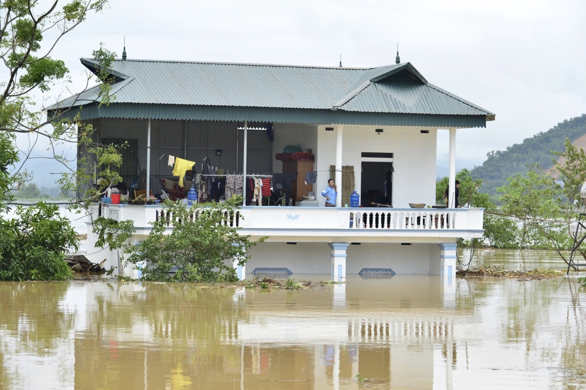 Những hình ảnh về trận lũ lịch sử sau bão số 10 tại Thanh Hóa