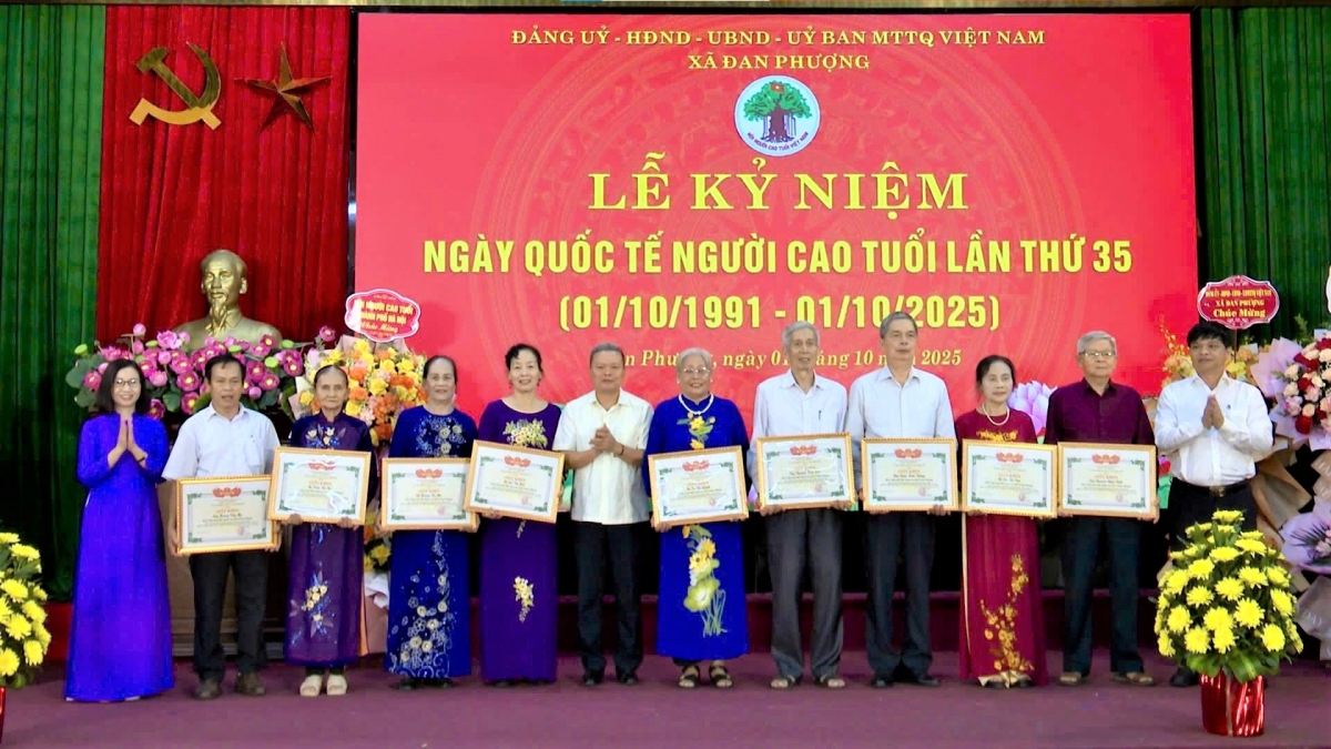 Lan tỏa nghĩa tình, chung tay chăm lo người cao tuổi ở Đan Phượng