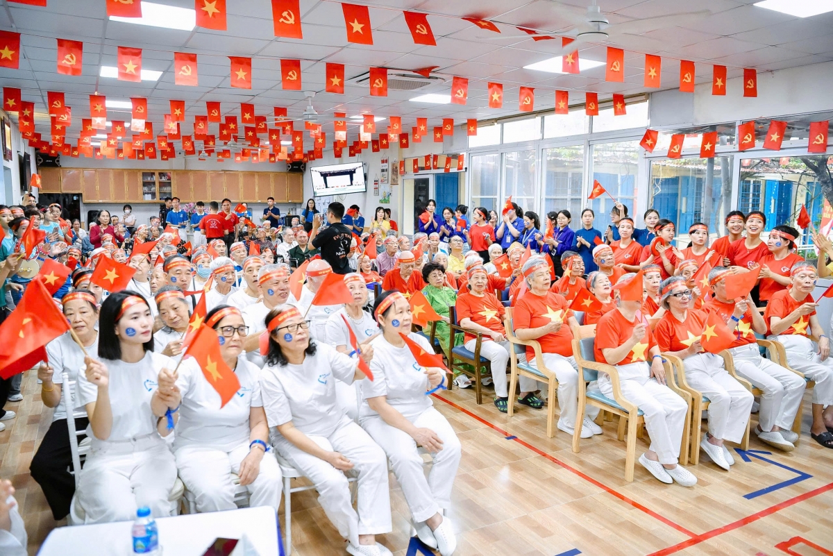 Không khí sôi động tại Hội thao