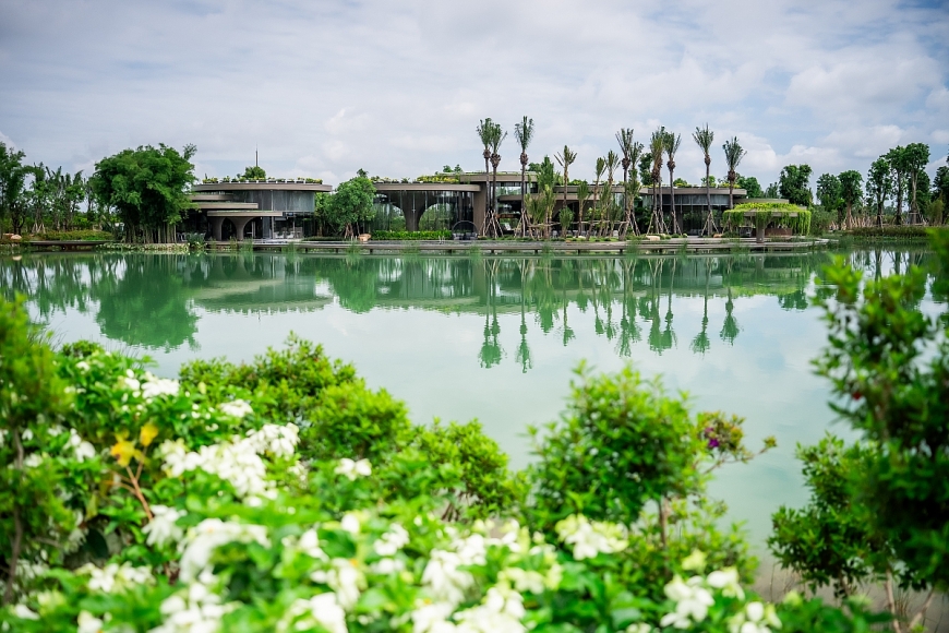 Một góc dự án Eco Retreat được triển khai sau 6 tháng khởi công