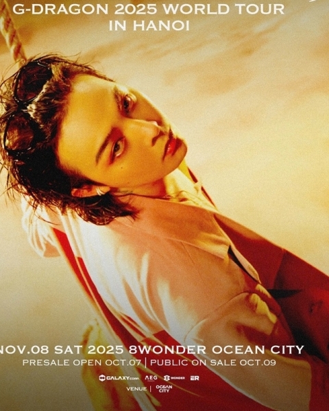 Từ VVIP đến GA: Hành trình cảm xúc độc bản cùng G-DRAGON 2025 WORLD TOUR [Übermensch] tại 8Wonder Ocean City