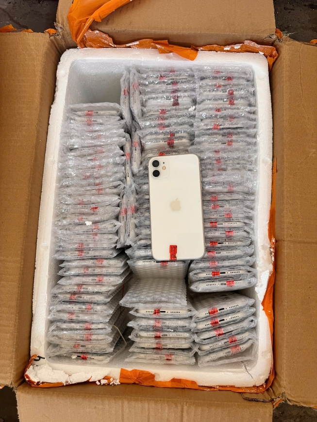 Cục Hải quan thu giữ gần 5.000 chiếc điện thoại di động