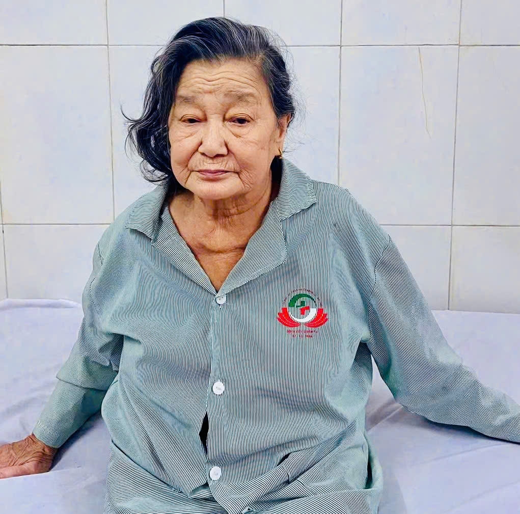 Bệnh nhân sau khi mổ viêm xoang bướm ngày thứ 7