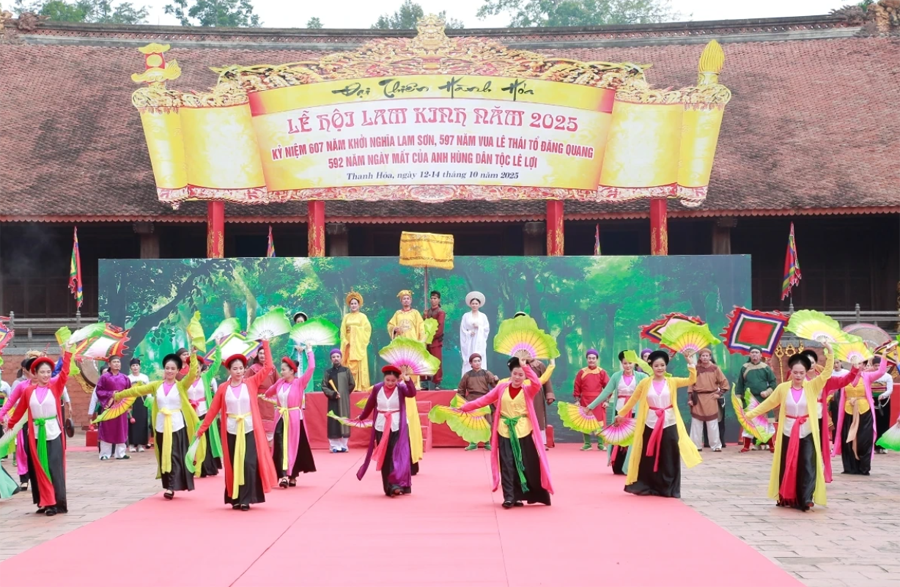 Khai mạc Lễ hội Lam Kinh 2025
