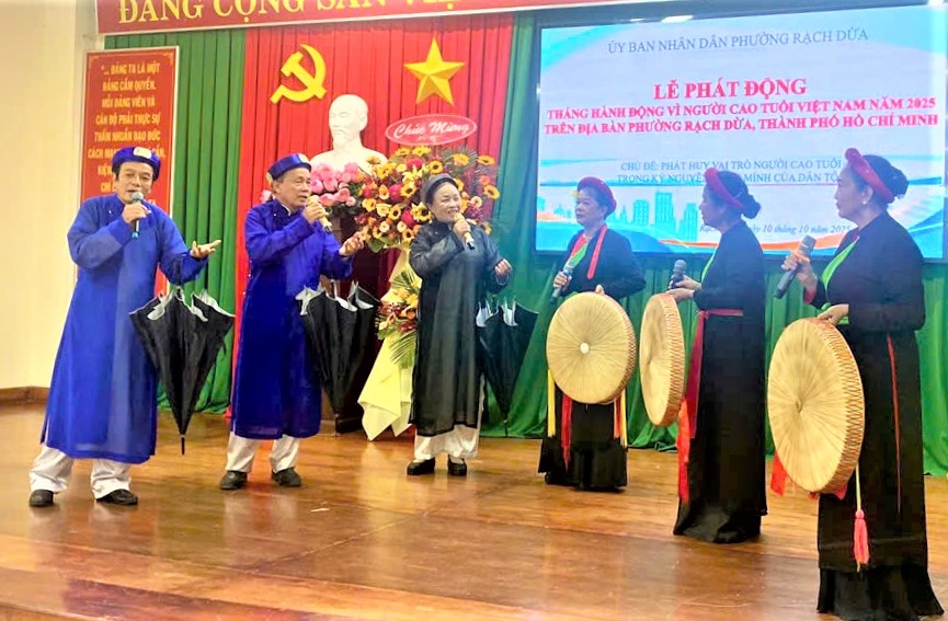 Phường Rạch Dừa phát động Tháng hành động vì NCT Việt Nam năm 2025