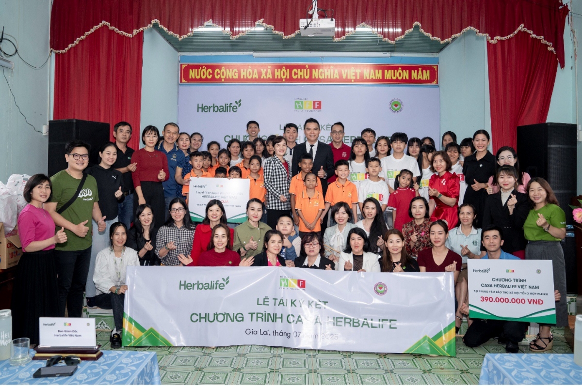 Herbalife Việt Nam: 12 năm sẻ chia hành trình vì cộng đồng
