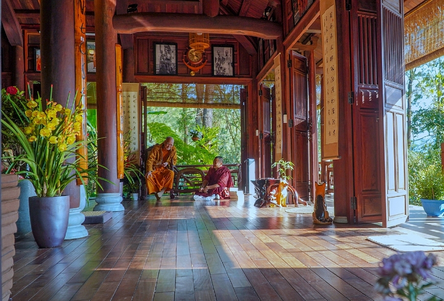 Rừng thiền ở chốn Huyền Không