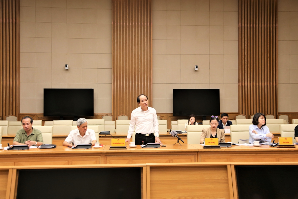 Phó Chủ tịch Hội NCT Việt Nam Trương Xuân Cừ phát biểu