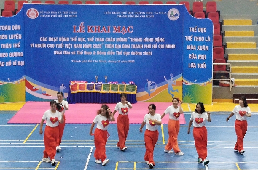 Là động lực để người cao tuổi TP. Hồ Chí Minh sống vui, sống khỏe, sống hạnh phúc mỗi ngày