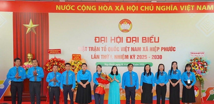 Đại hội đại biểu MTTQ Việt Nam xã Hiệp Phước lần thứ I: Phát huy tinh thần đoàn kết, đổi mới, sáng tạo, phát triển
