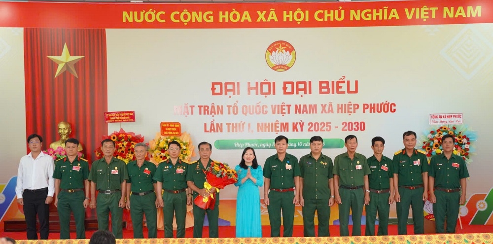 Đại hội đại biểu MTTQ Việt Nam xã Hiệp Phước lần thứ I: Phát huy tinh thần đoàn kết, đổi mới, sáng tạo, phát triển