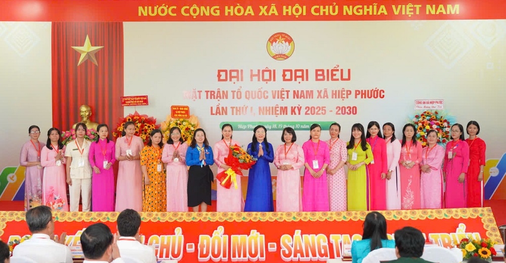Đại hội đại biểu MTTQ Việt Nam xã Hiệp Phước lần thứ I: Phát huy tinh thần đoàn kết, đổi mới, sáng tạo, phát triển