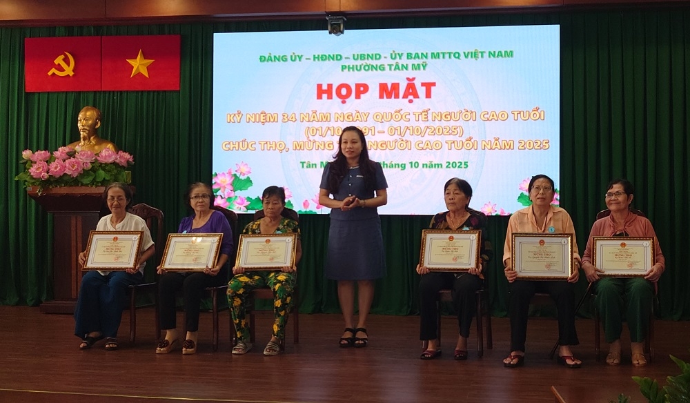 Phường Tân Mỹ, TP. Hồ Chí Minh: Tri ân, tôn vinh người cao tuổi, lan tỏa đạo lý “Uống nước nhớ nguồn”