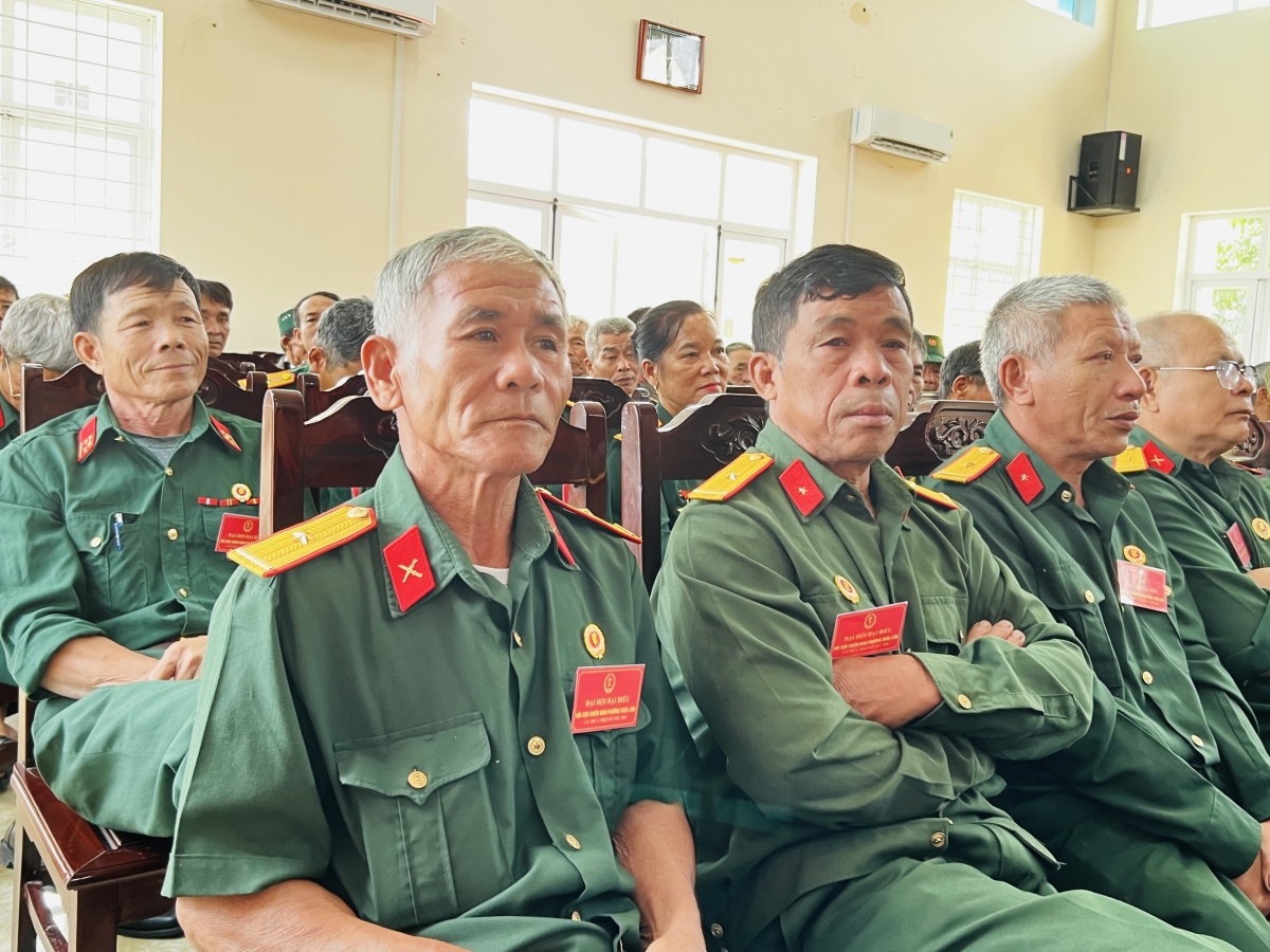 Cựu chiến binh cao tuổi phường Trúc Lâm dự Đại hội