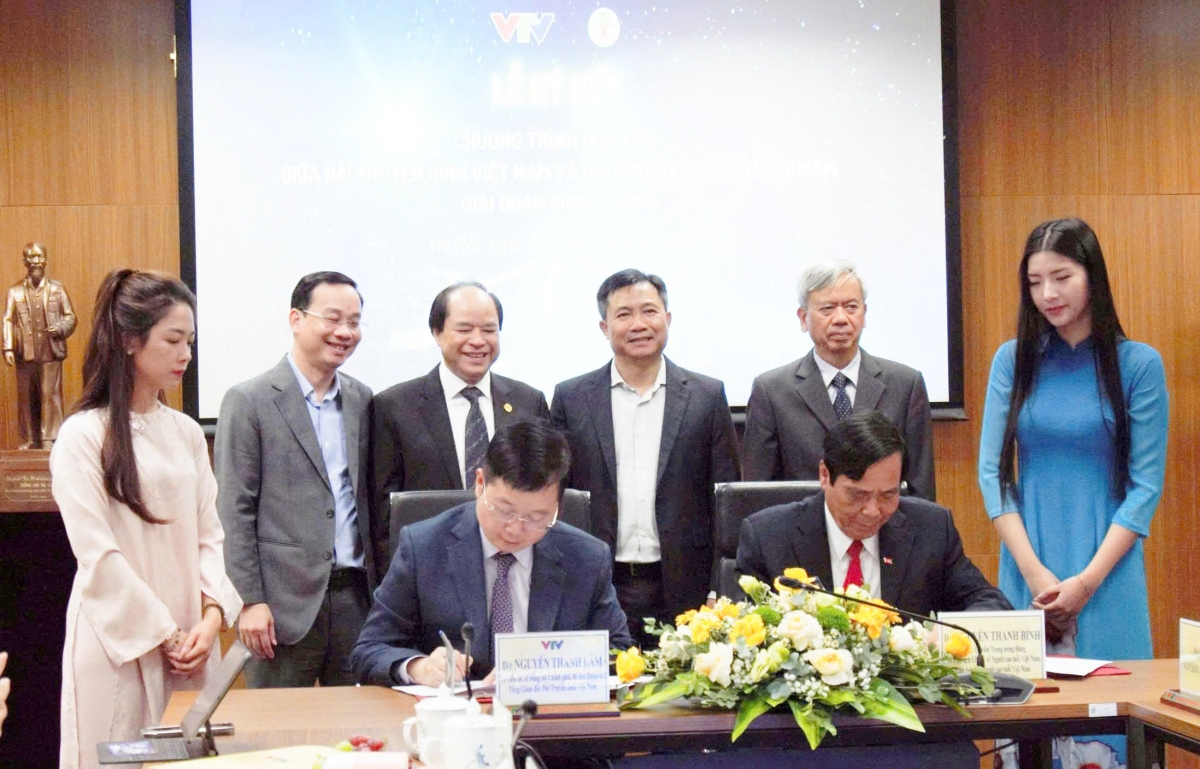 Đài Truyền hình Việt Nam ký kết hợp tác với Trung ương Hội Người cao tuổi Việt Nam