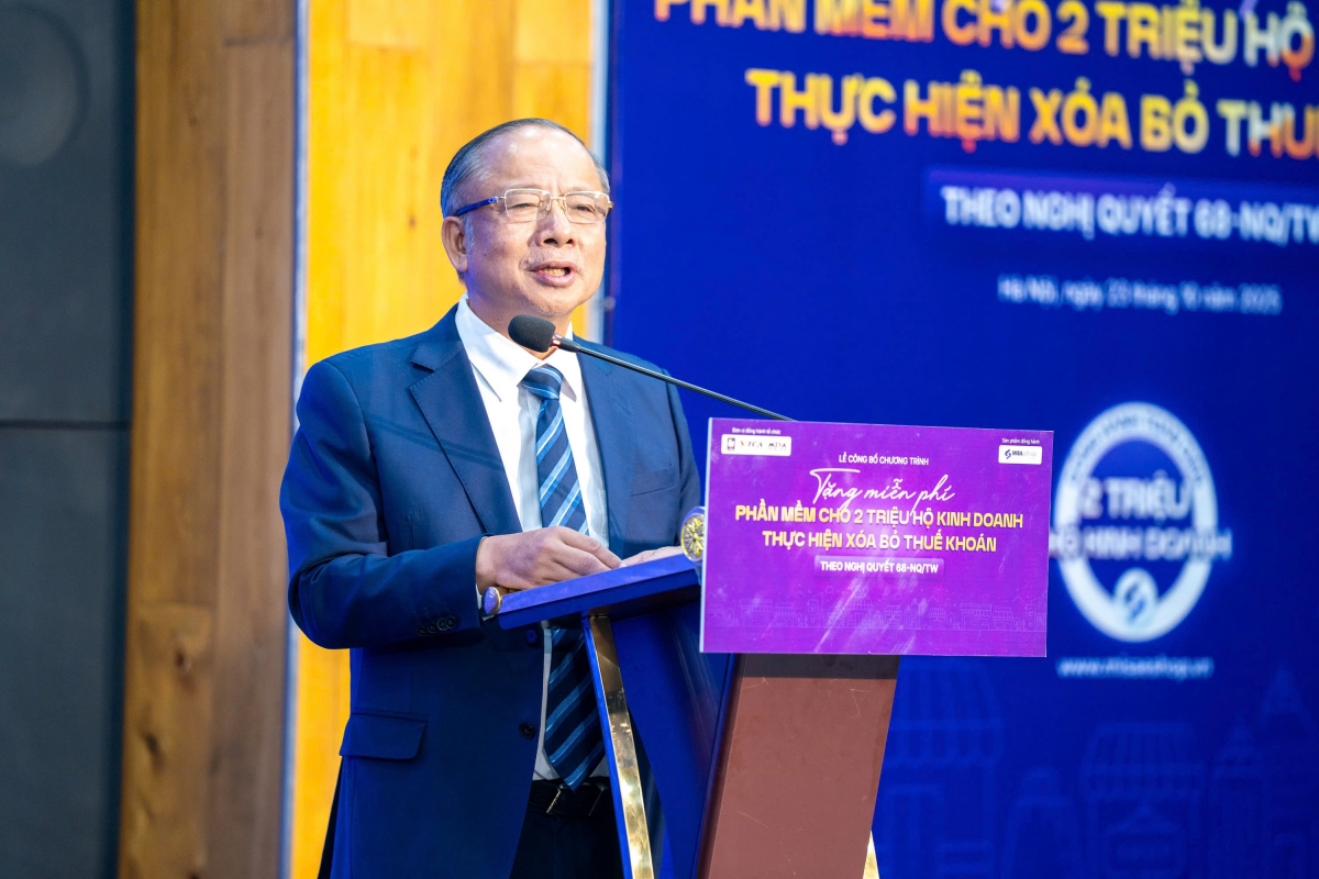 Tặng miễn phí phần mềm cho 2 triệu hộ kinh doanh