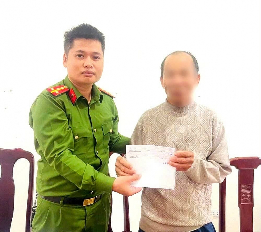 Công an phường Vũng Áng (thị xã Kỳ Anh, tỉnh Hà Tĩnh) đã giúp cụ V.Đ.X thoát khỏi bẫy của các đối tượng lừa đảo chuyên nghiệp