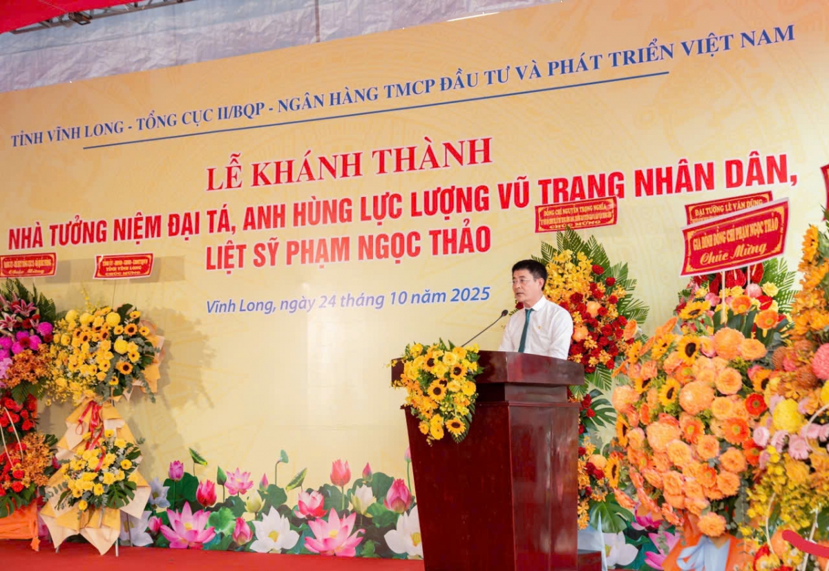 BIDV và dấu ấn tri ân qua công trình  Nhà tưởng niệm Anh hùng LLVTND Phạm Ngọc Thảo