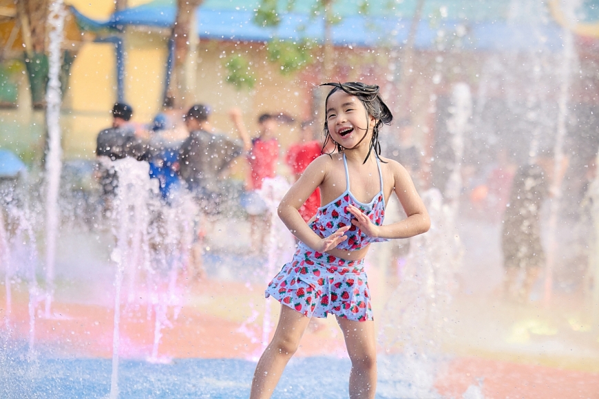 Công viên nước Sun World Ha Nam được chia thành 7 phân khu đem đến nhiều trải nghiệm thú vị cho du khách.