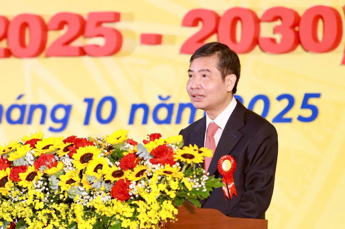 Ông Tạ Anh Tuấn phát biểu khai mạc tại Đại hội.