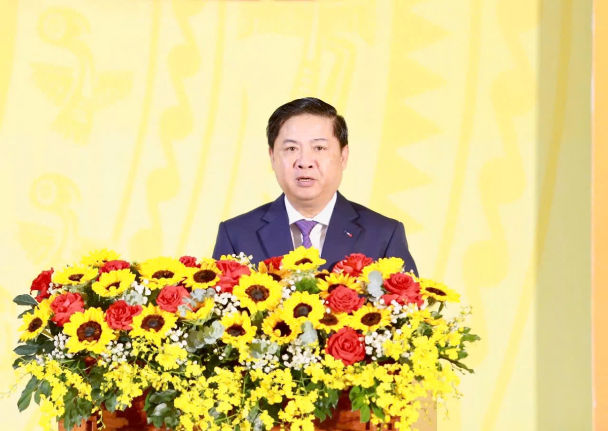 Bí thư Tỉnh ủy Đắk Lắk Lương Nguyễn Minh Triết phát biểu chỉ đạo tại Đại hội.