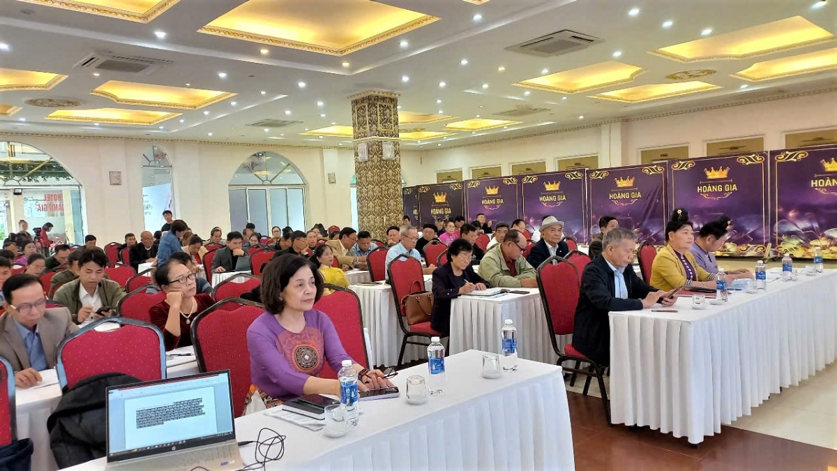 Các đại biểu tham dự lớp tập huấn