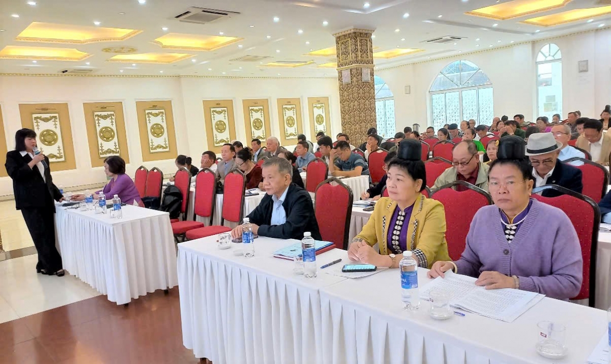 Quang cảnh lớp tập huấn