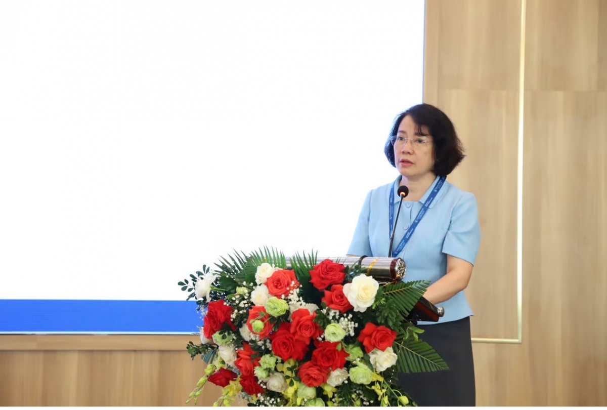 ThS. BS. Phan Thị Hải - Phó Giám đốc Quỹ Phòng, chống tác hại của thuốc lá, Bộ Y tế - phát biểu