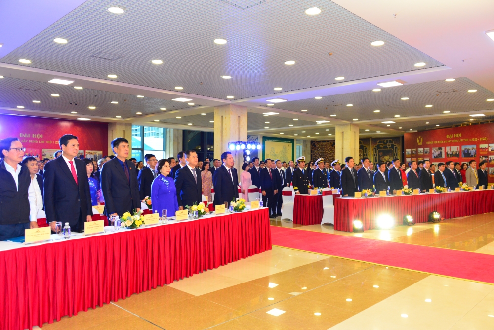 Quang cảnh Đại hội Thi đua yêu nước Đại hội Thi đua yêu nước Bộ Xây dựng lần thứ I (2025 - 2030)