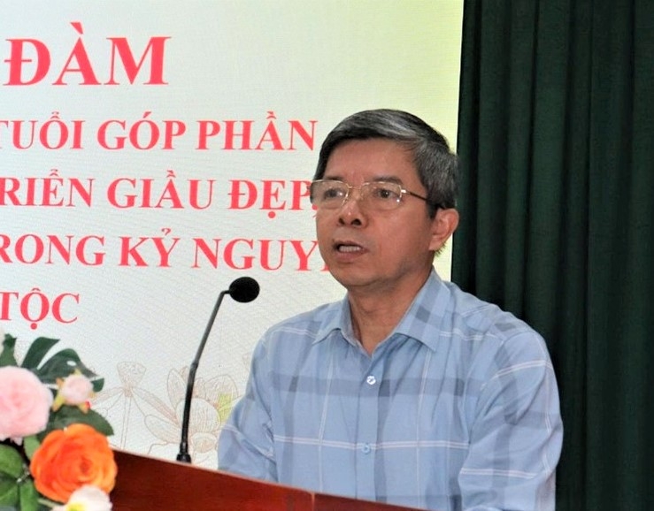 Ông Đinh Việt Thắng phát biểu