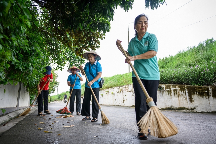 Câu lạc bộ Liên thế hệ Tự giúp nhau - Điểm tựa của người cao tuổi