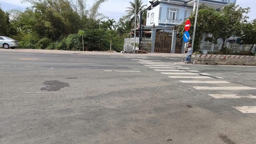 Nơi xảy ra vụ tai nạn.