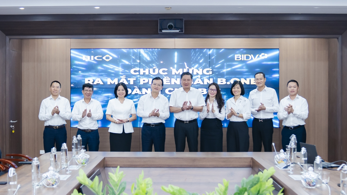 BIC nhận chuyển giao hệ thống quản trị nội bộ hiện đại từ BIDV