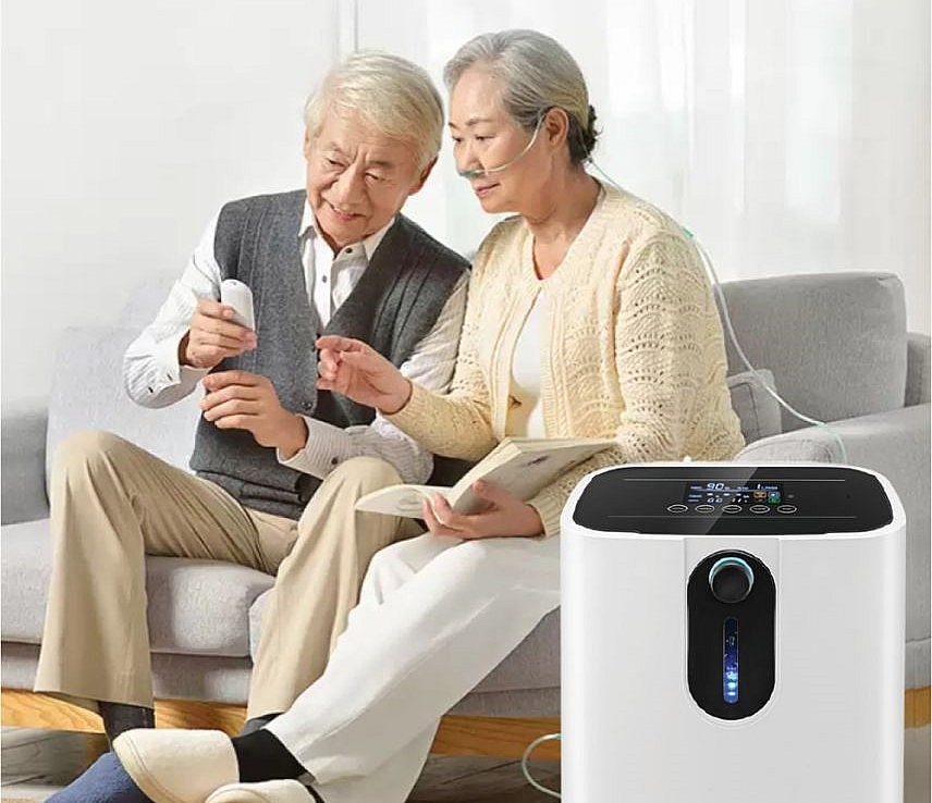 Máy thở oxy - người bạn thầm lặng của tuổi già