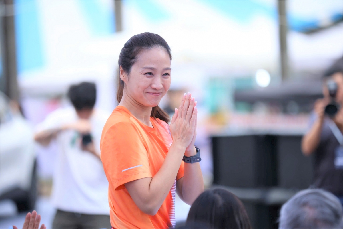 Bà Olivia Wang Giám đốc thương hiệu Xtep