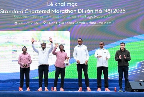 Các vận động viên quốc tế tranh tài hệ Elite