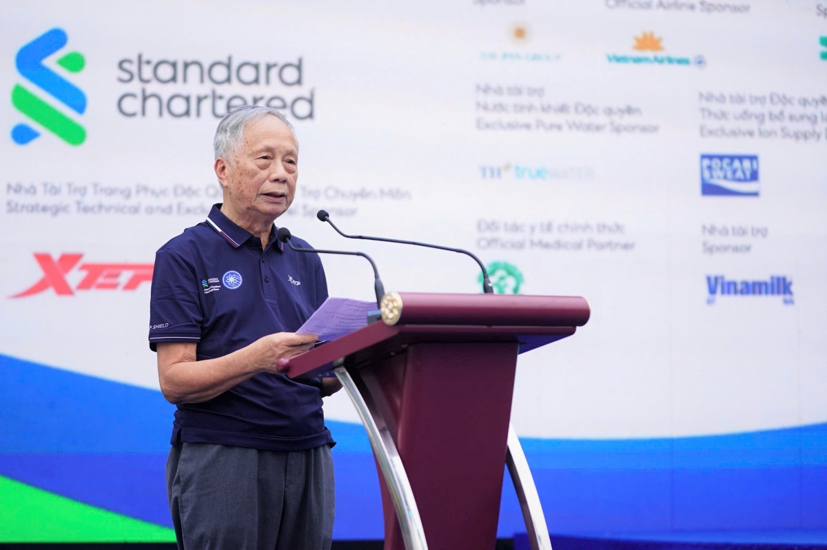 PGS.TS Nguyễn Trí, Tổng Giám đốc DHA Việt Nam phát biểu khai mạc