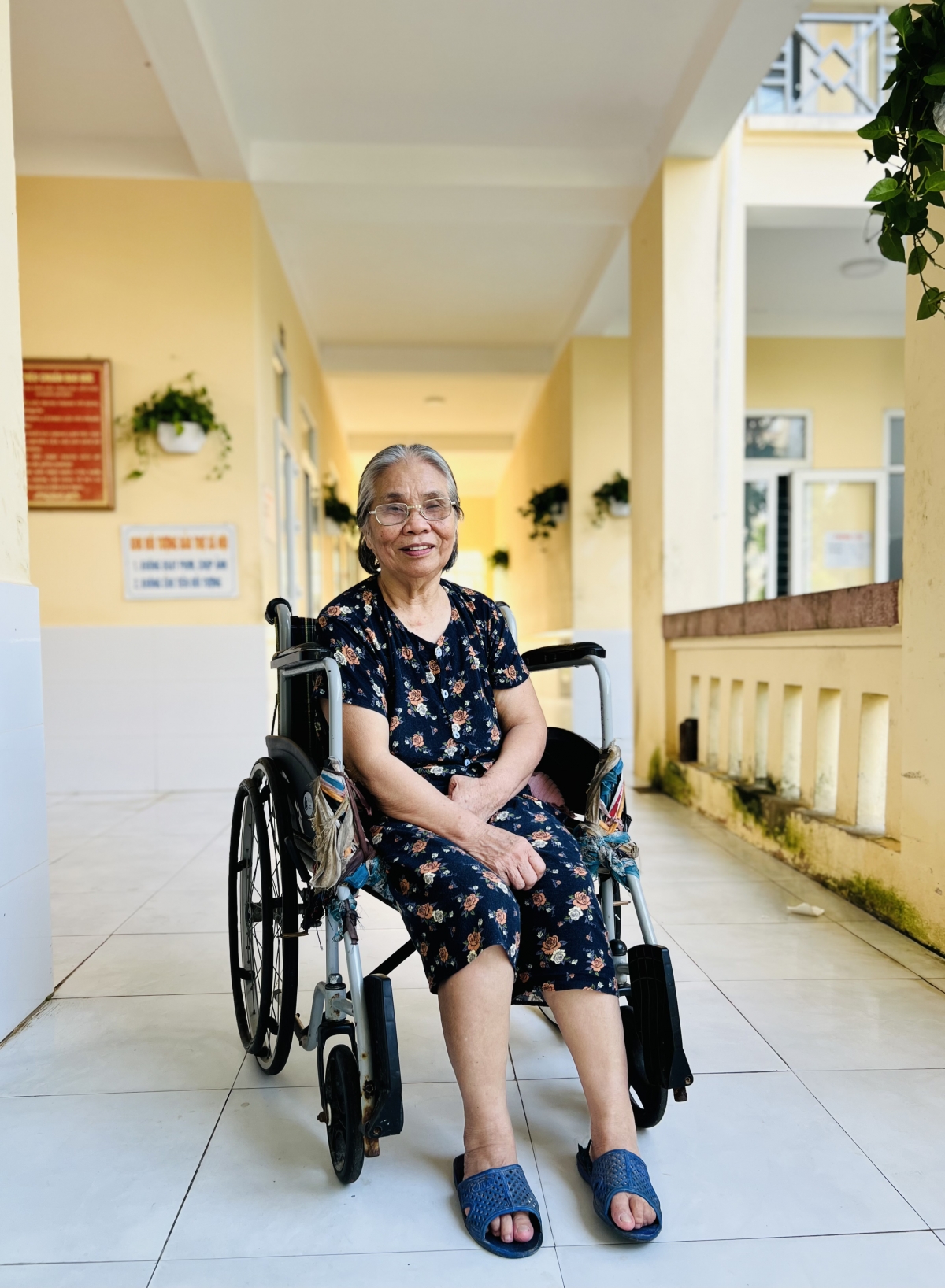 Tại Trung tâm đang nuôi dưỡng 38 người cao tuổi khuyết tật