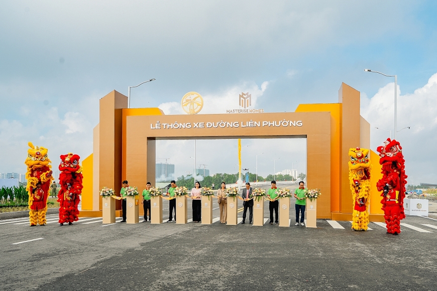 Lễ thông xe Đường Liên Phường - trục giao thông huyết mạch tại khu Đông TP.HCM