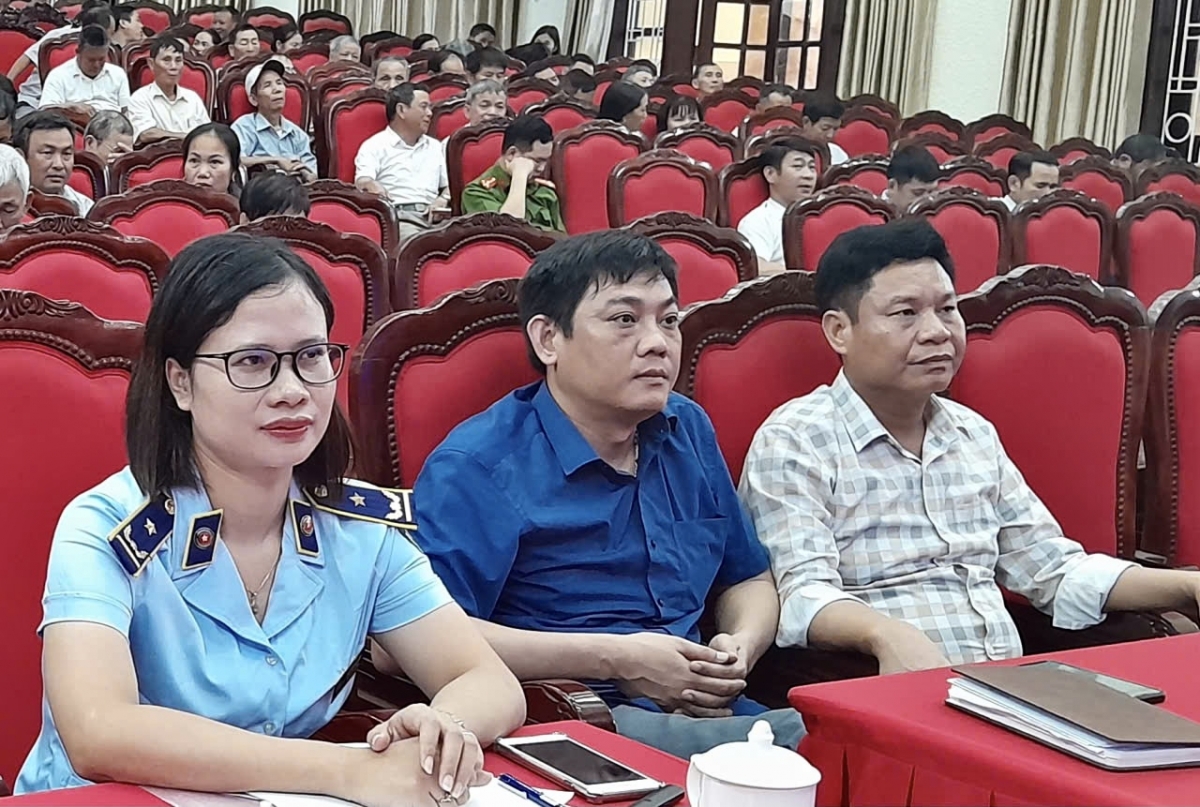 Các ngành chức năng tỉnh Thanh Hóa thường xuyên tổ chức Hội nghị tuyên truyền nhận, phổ biến kiến thức pháp luật về kinh doanh đa cấp tới người dân