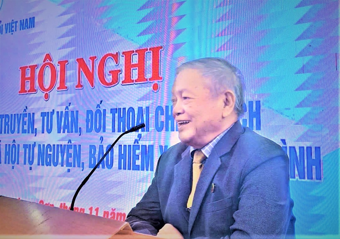 Ông Nông Ngọc Tăng phát biểu tại Hội nghị