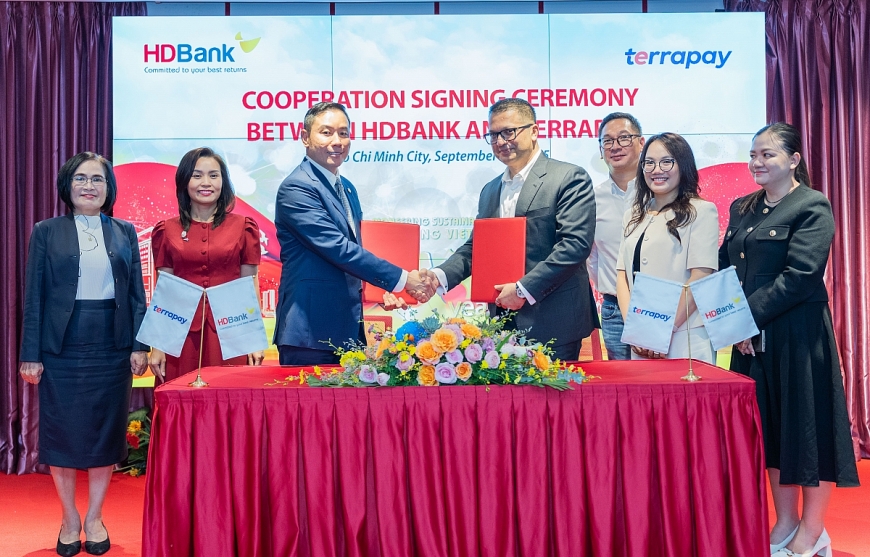 HDBank bắt tay TerraPay mở rộng mạng lưới kiều hối toàn cầu