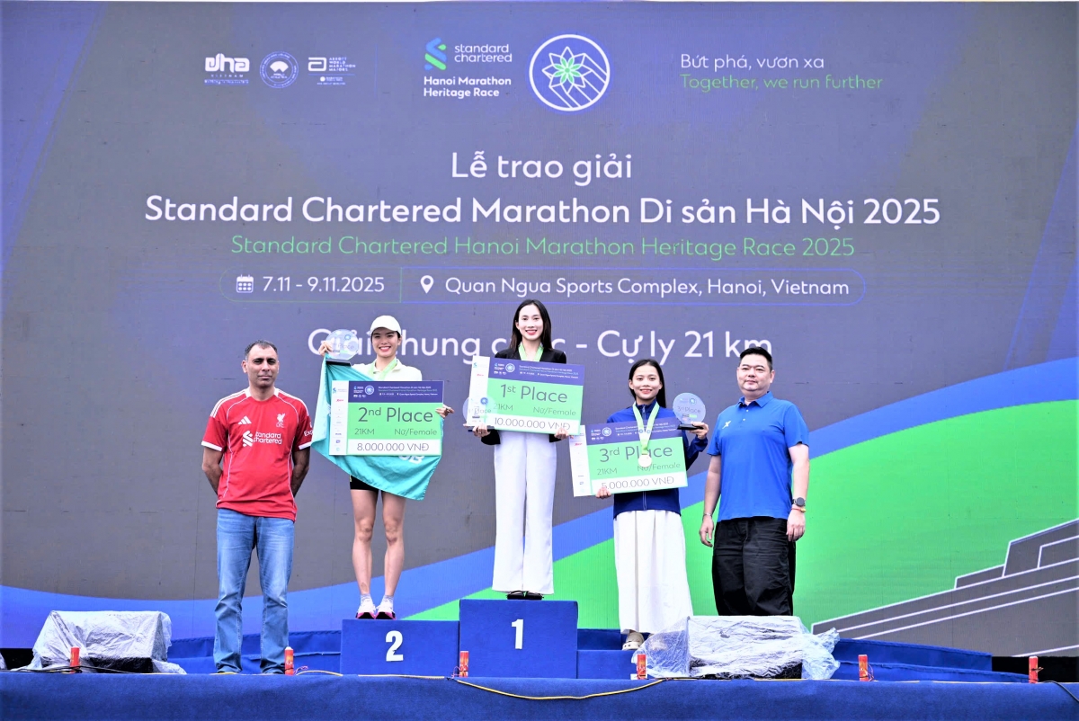 Giải Standard Chartered Marathon Di sản Hà Nội 2025: Chạy vì một Hà Nội xanh